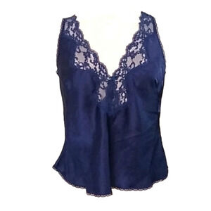 Vintage Y2K MAIDENFORM Lace Trim Camisole Cami Tank Top Sweet Nothings